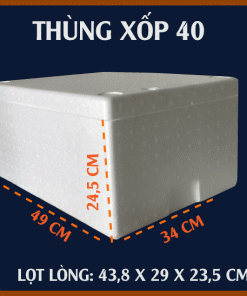 THÙNG XỐP 40