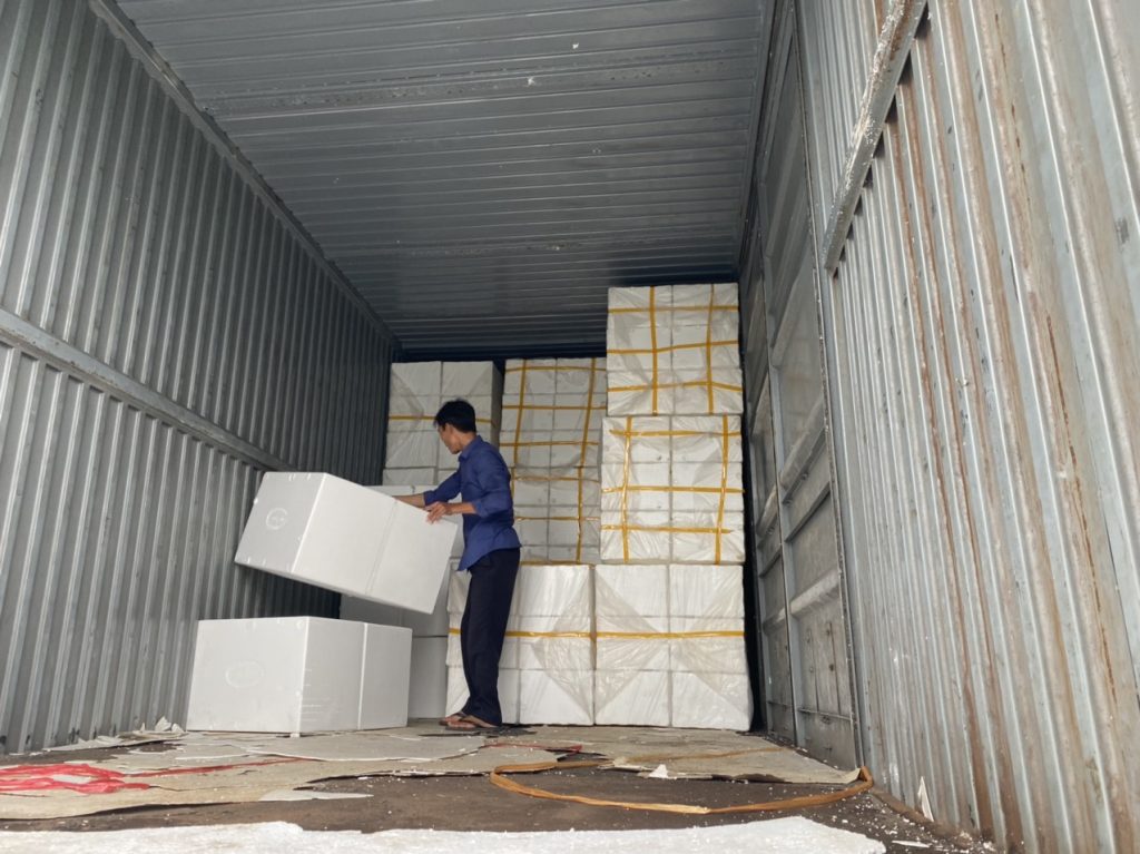 Thùng xốp đựng trái cây Thùng xốp đựng trái cây