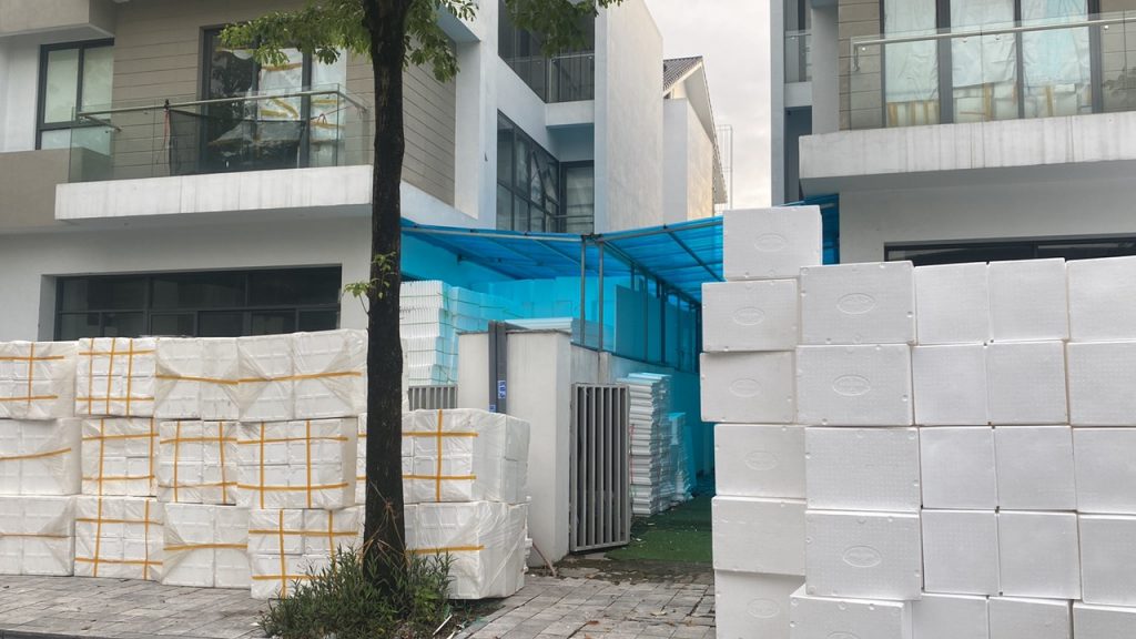 Thùng xốp hưng yên Vận chuyển thùng xốp giao khách hàng tại Hưng yên