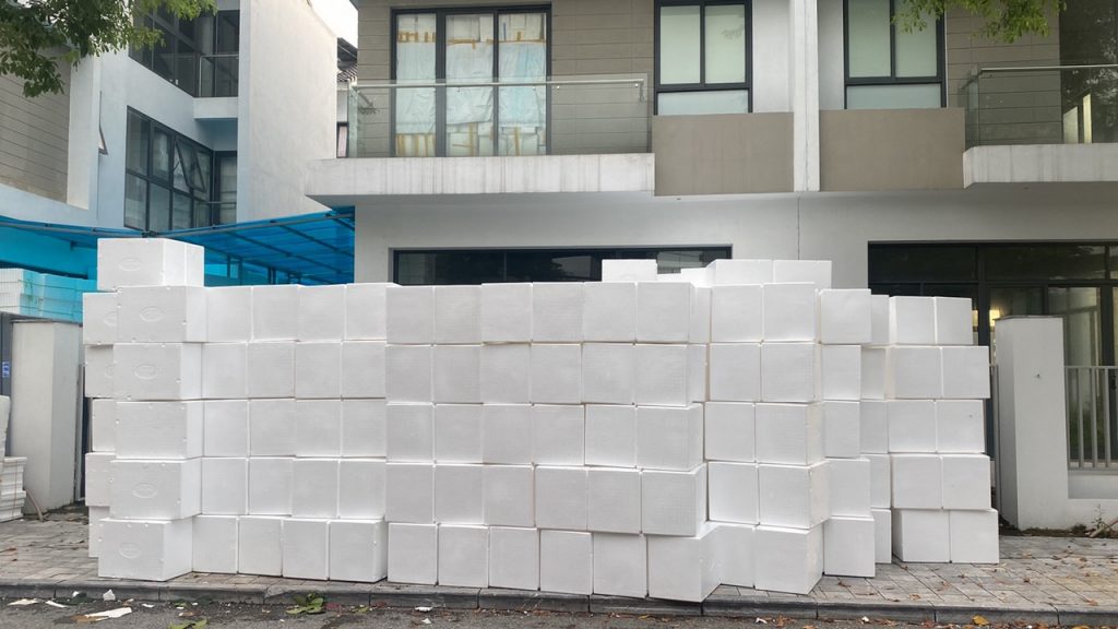 Thùng xốp hưng yên Giao thùng xốp tại Văn Giang - Hưng Yên