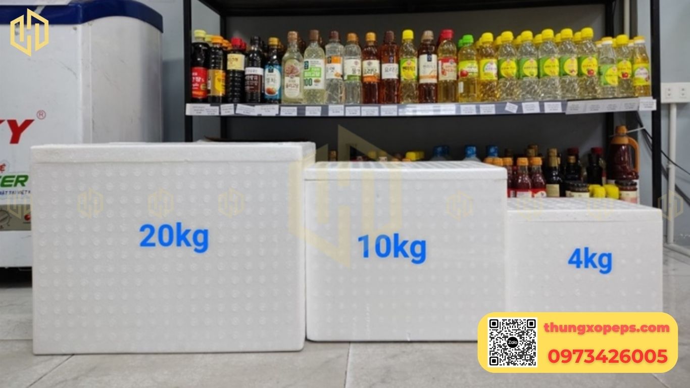 Thùng xốp EPS: Cấu tạo, cách chọn và báo giá chi tiết