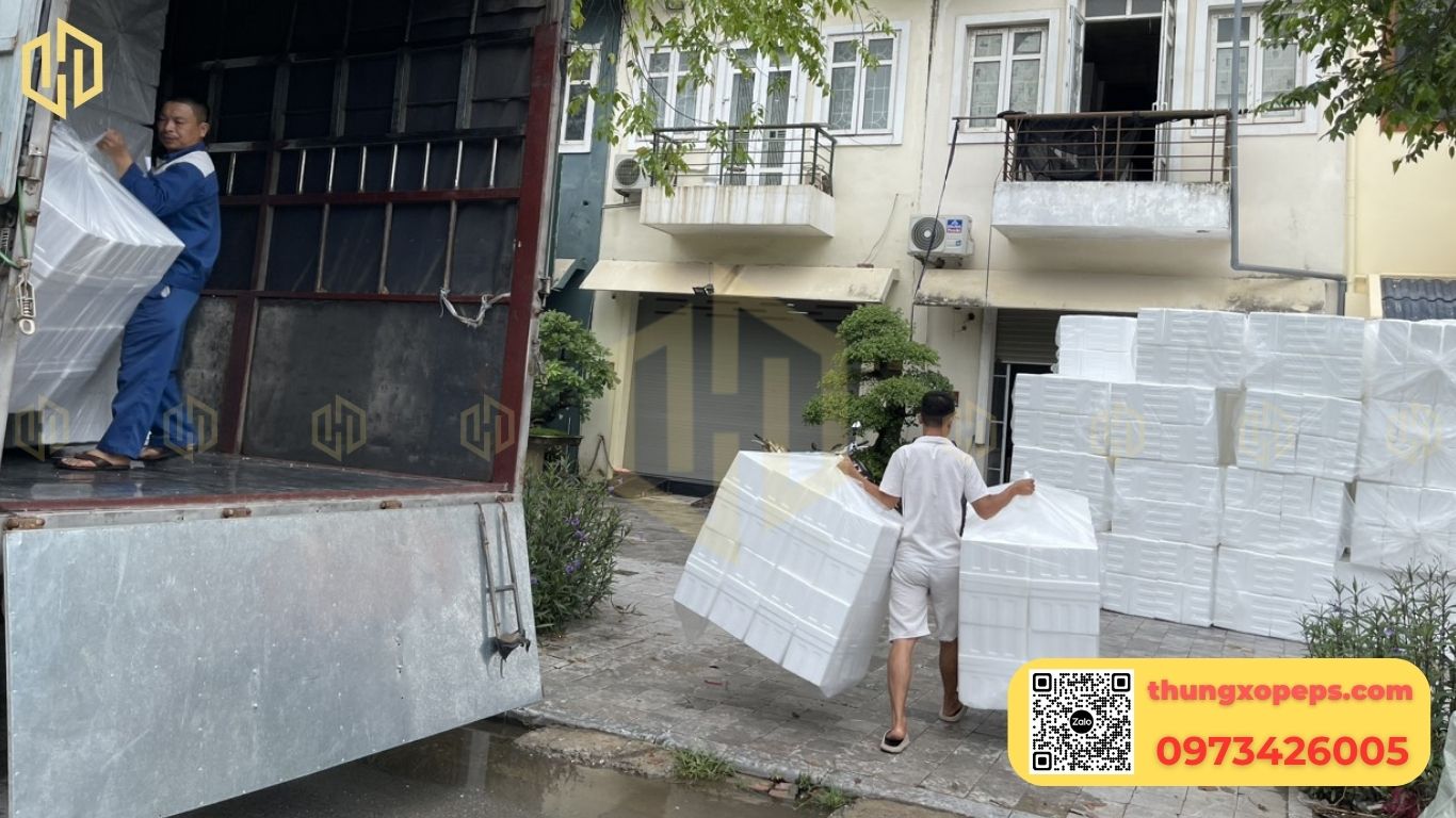 Cửa hàng bán thùng xốp gần đây: Giá tốt, đầy đủ kích thước