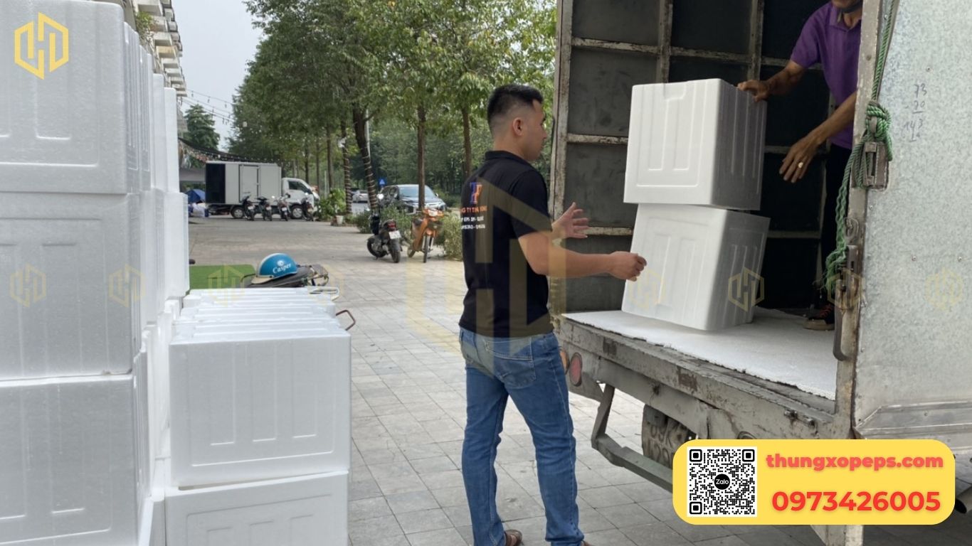 Thùng xốp giá sỉ: Báo giá, cách chọn & nguồn hàng uy tín